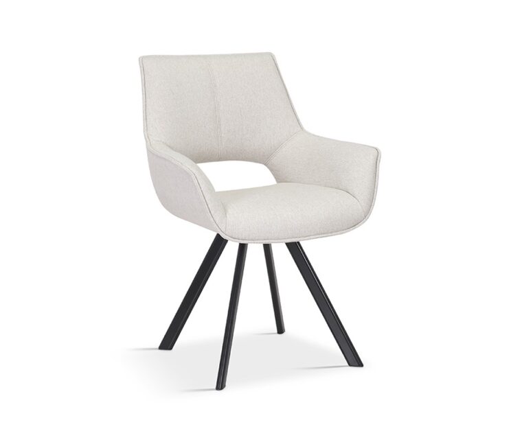 Chaise en tissu "Tim" - Image 2