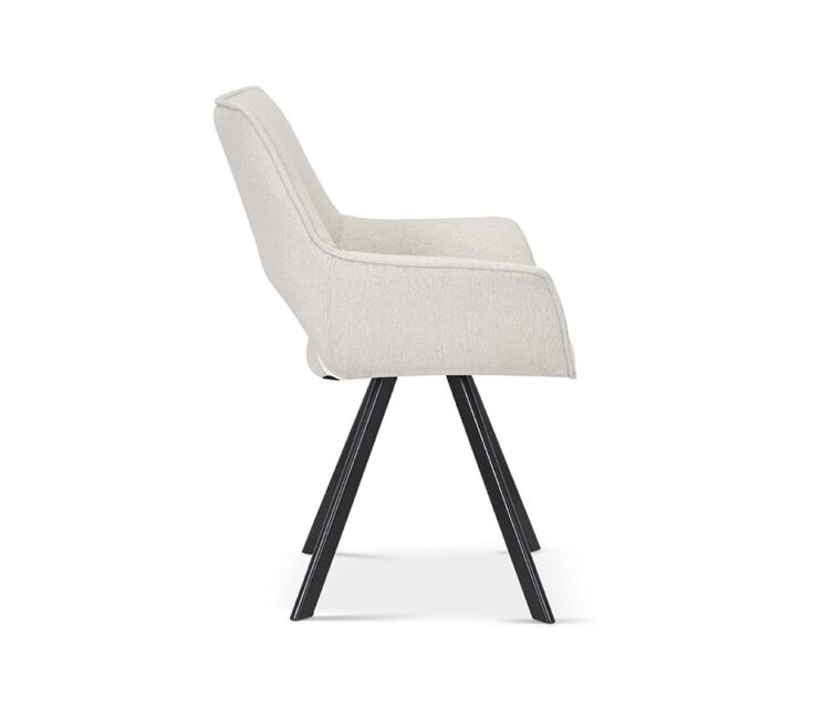 Chaise en tissu "Tim" - Image 4