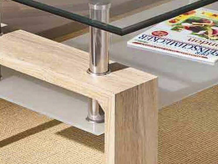 Table basse en verre trempé "Alana" - Image 3