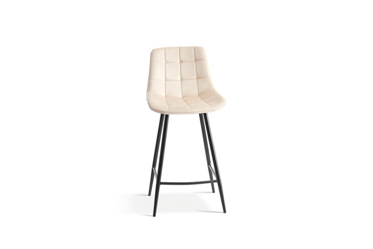 Tabouret en velours "Juta" - Image 4