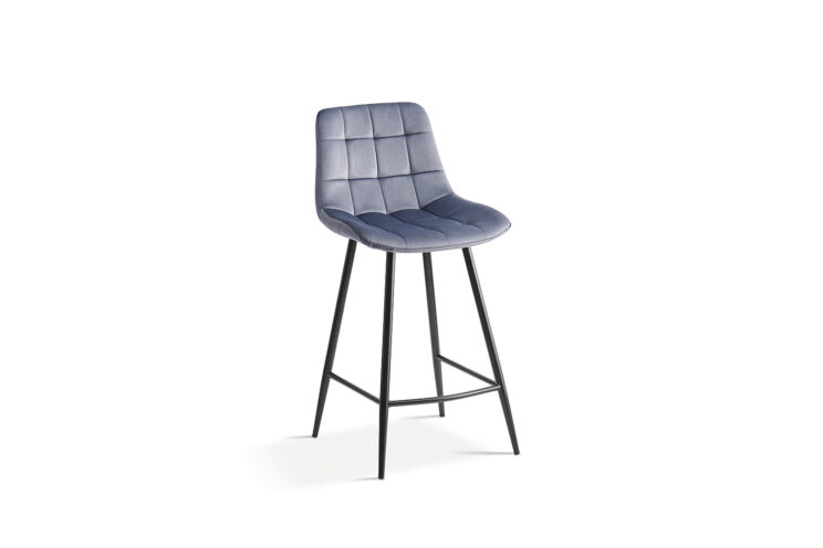 Tabouret en velours "Juta" - Image 3