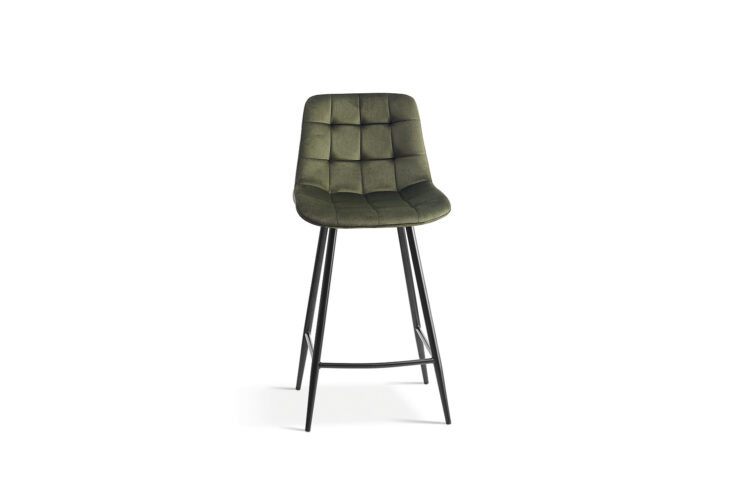 Tabouret en velours "Juta" - Image 4