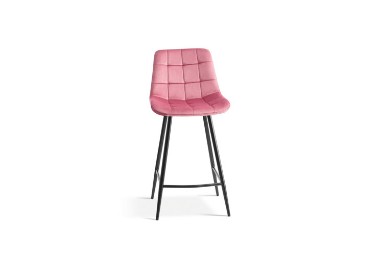 Tabouret en velours "Juta" - Image 4