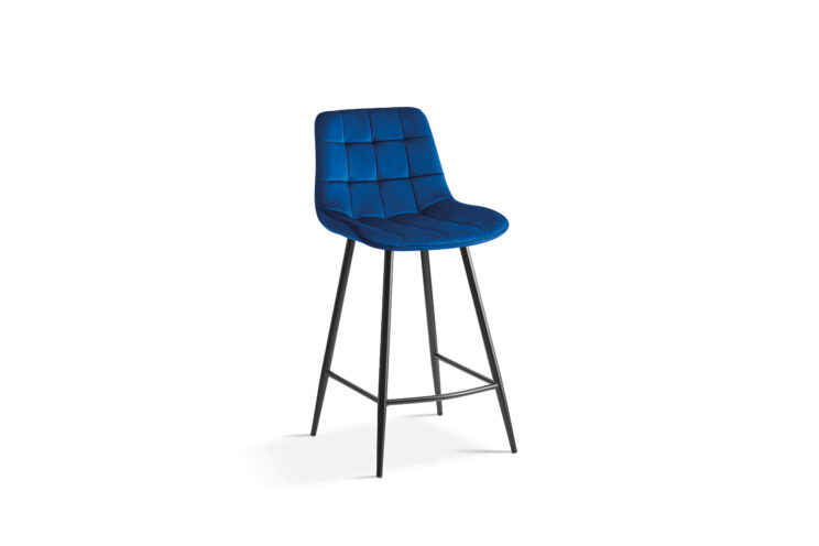 Tabouret en velours "Juta" - Image 3
