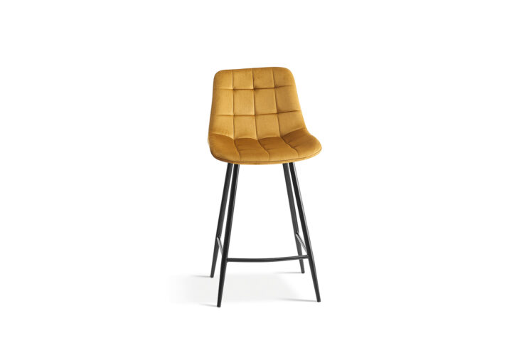 Tabouret en velours "Juta" - Image 4