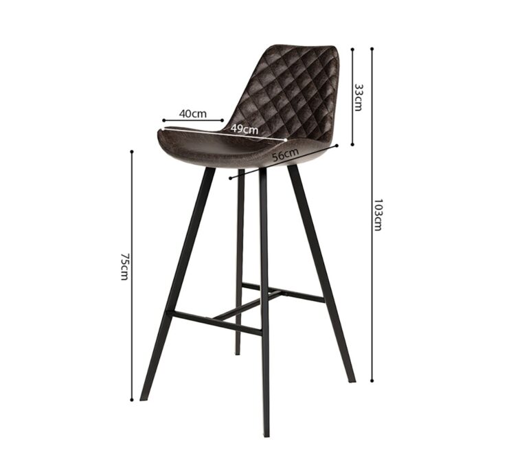 Tabouret de bar "Palmas" - Image 6
