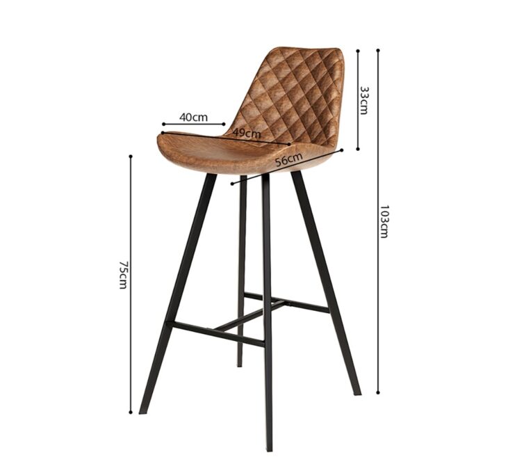 Tabouret de bar "Palmas" - Image 6