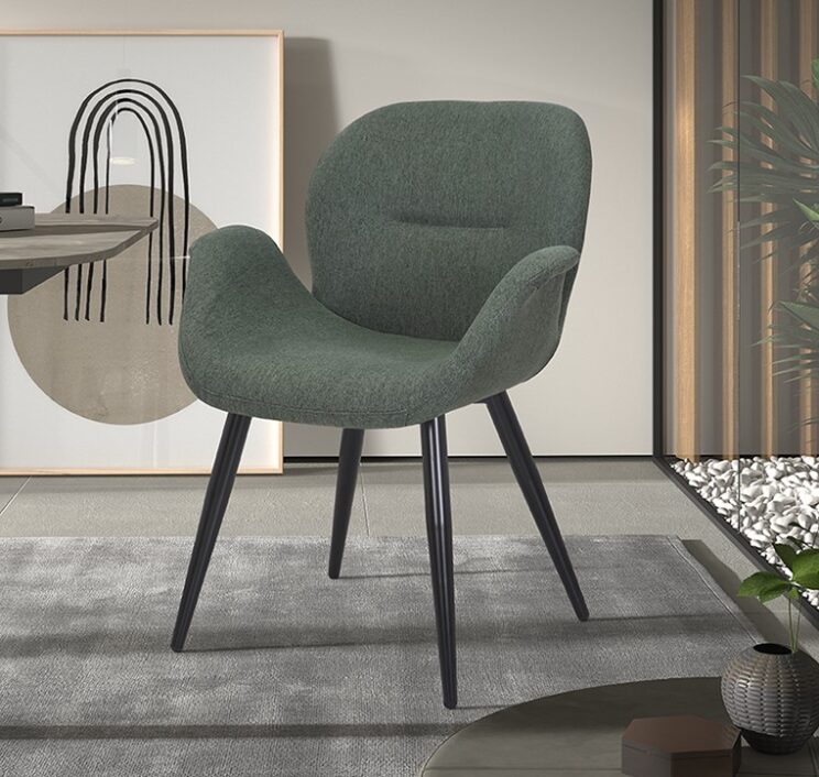 Chaise en tissu "Maxim"