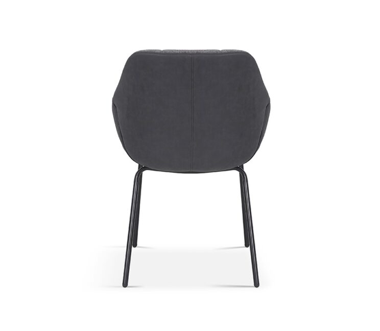 Chaise en tissu dos PU "Sem" - Image 5
