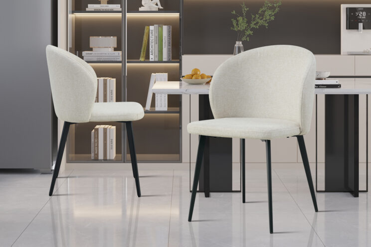 Chaise en tissu "Toledo" - Image 2