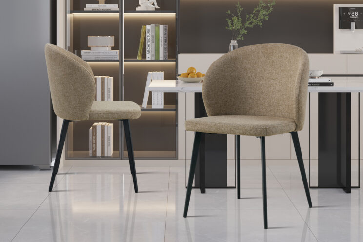 Chaise en tissu "Toledo" - Image 2