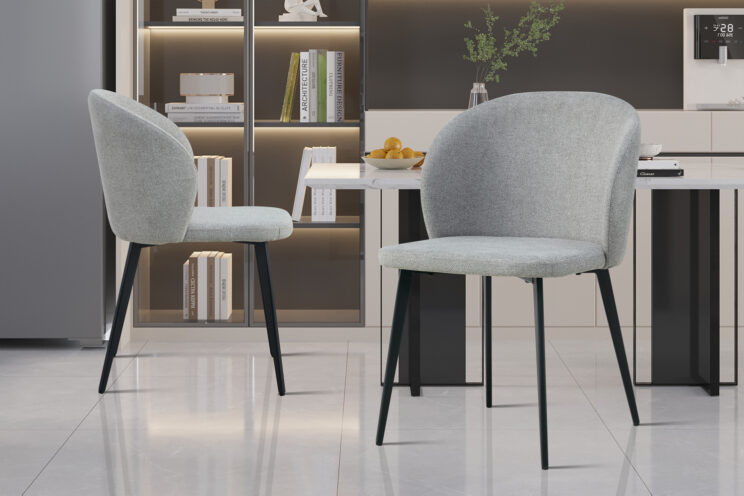 Chaise en tissu "Toledo" - Image 2