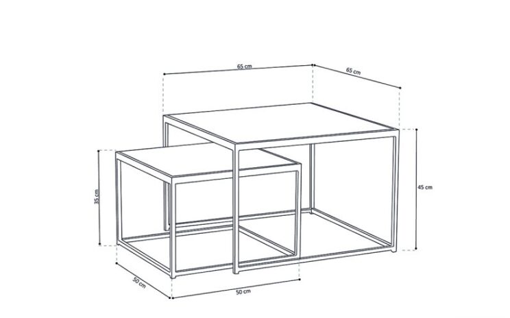 Table basse en manguier "Quinn" - Image 2