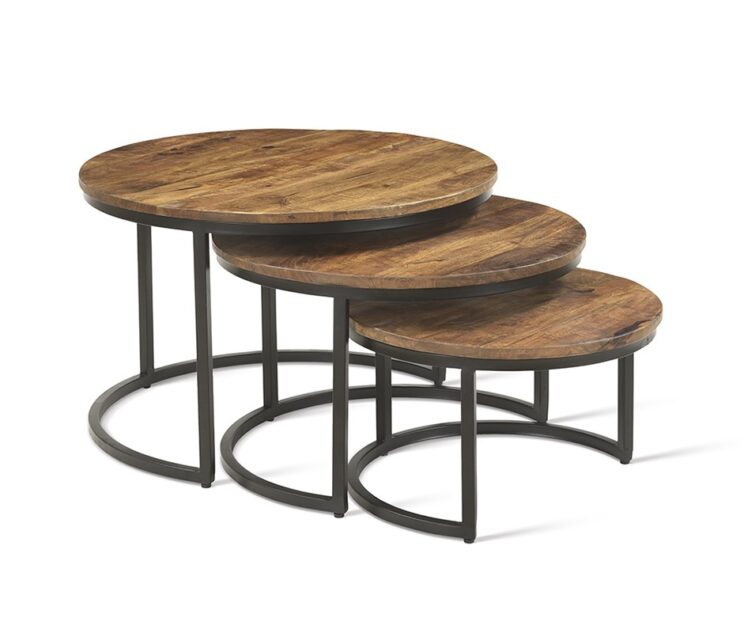 Table basse en manguier "Arnod" - Image 2