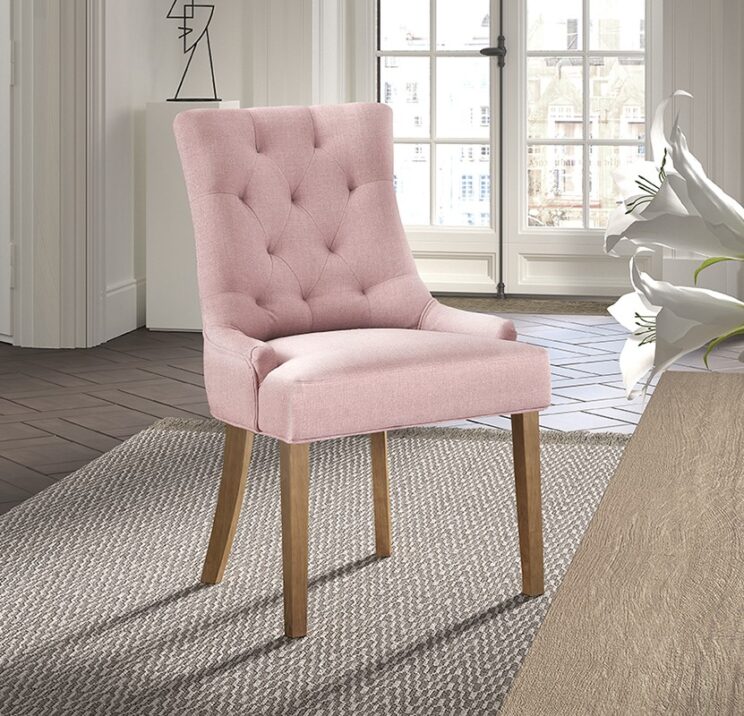 Chaise en tissu "Fancy"