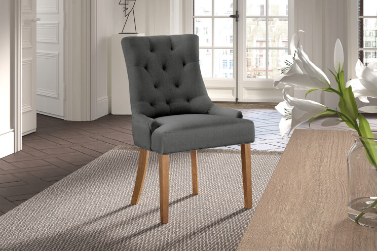 Chaise en tissu "Fancy"