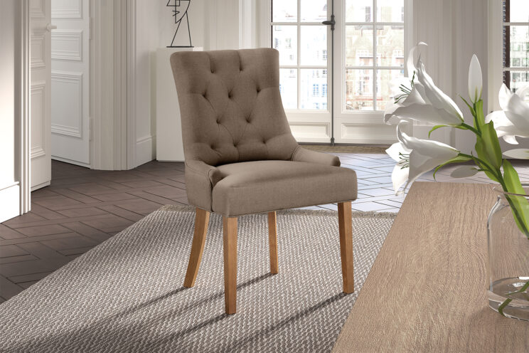 Chaise en tissu "Fancy"