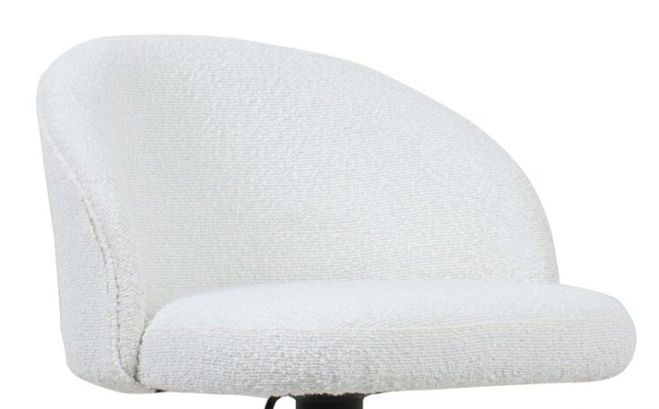 Tabouret de bar en tissu bouclé "Arda" - Image 4