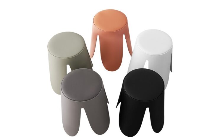 Tabouret design en PP "Astin" - Image 2