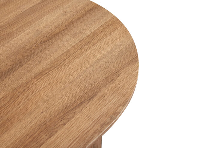 Table basse ronde décor bois "Lagos" - Image 4