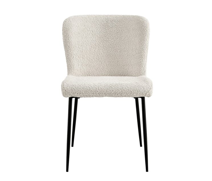 Chaise en tissu bouclé "Lisa" - Image 2