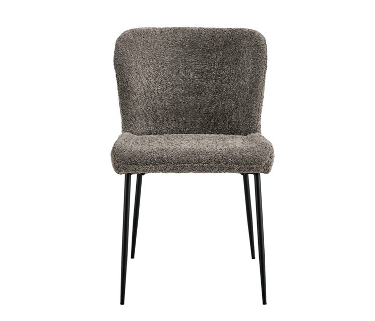 Chaise en tissu bouclé "Lisa" - Image 2