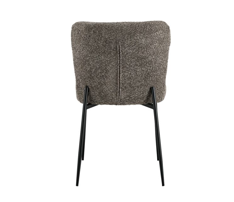 Chaise en tissu bouclé "Lisa" - Image 5