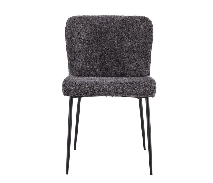 Chaise en tissu bouclé "Lisa" - Image 3