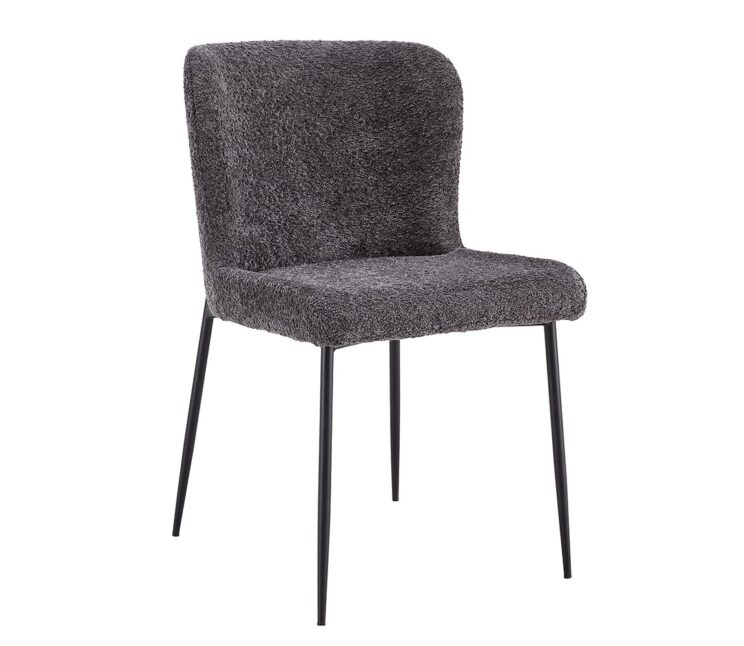 Chaise en tissu bouclé "Lisa" - Image 4