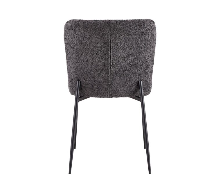 Chaise en tissu bouclé "Lisa" - Image 5