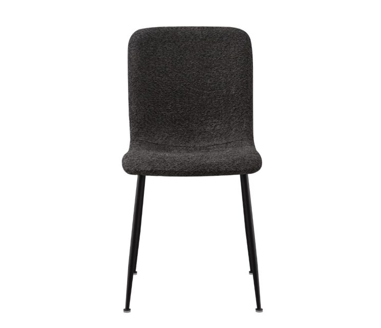 Chaise en tissu bouclé "Alice" - Image 2