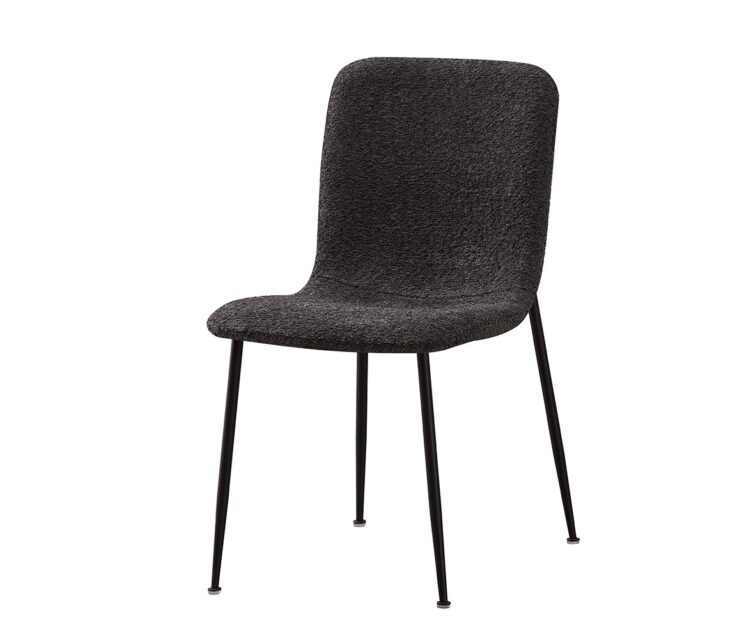 Chaise en tissu bouclé "Alice" - Image 3