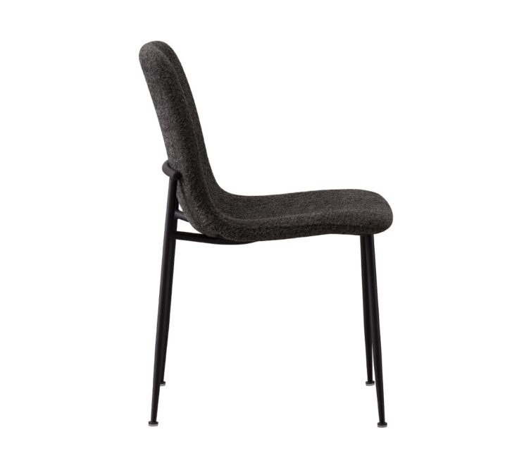 Chaise en tissu bouclé "Alice" - Image 4