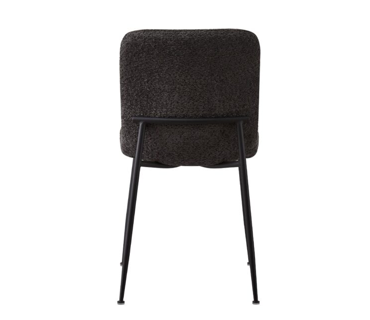 Chaise en tissu bouclé "Alice" - Image 5