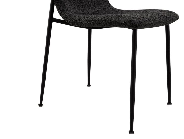 Chaise en tissu bouclé "Alice" - Image 7