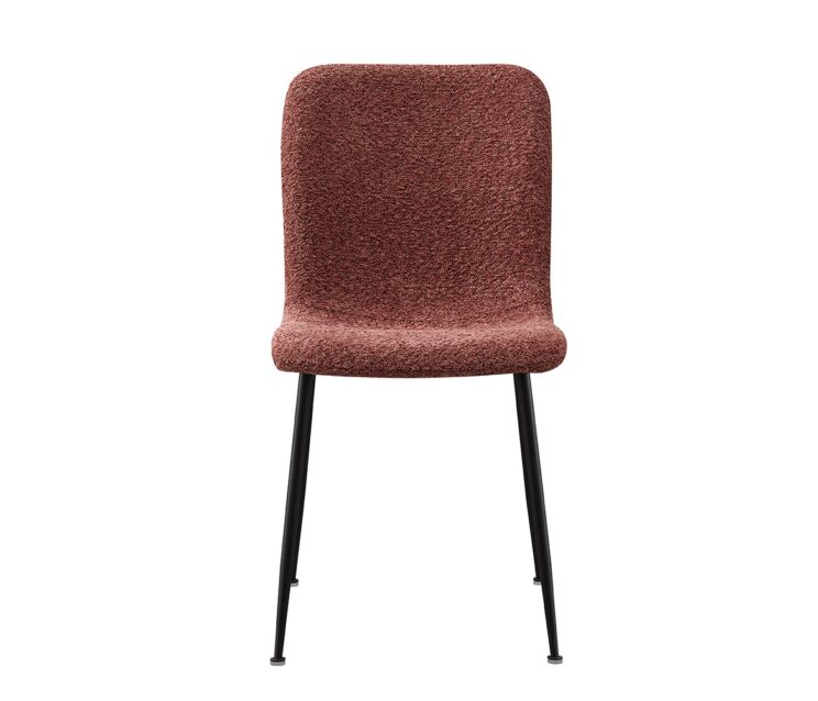 Chaise en tissu bouclé "Alice" - Image 2