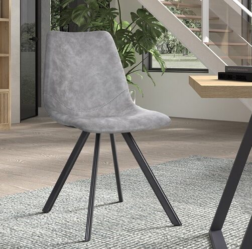 Chaise en simili "Emma"