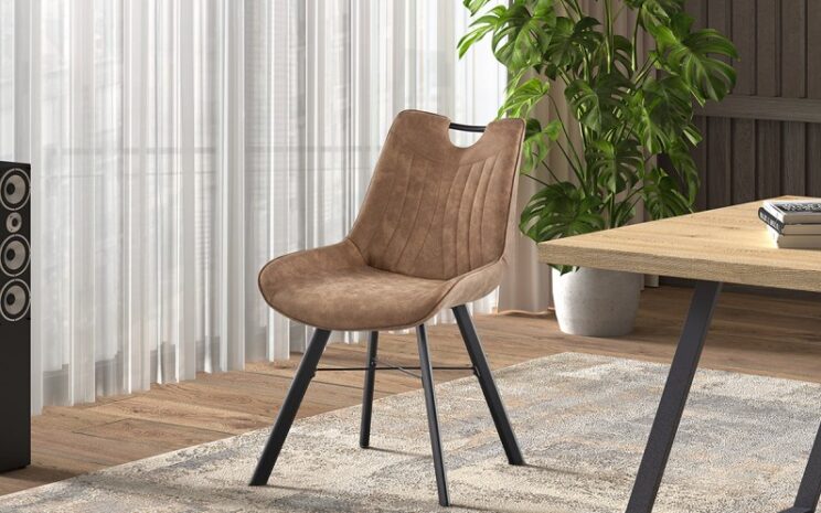 Chaise en micro fibre "Pablo"