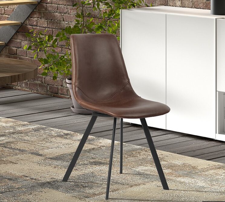 Chaise en simili "Oslo"