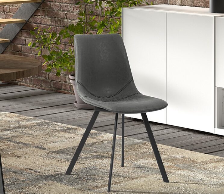 Chaise en simili "Oslo"