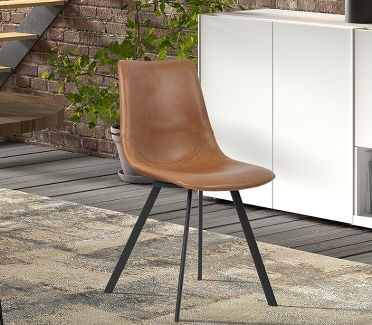 Chaise en simili "Oslo"