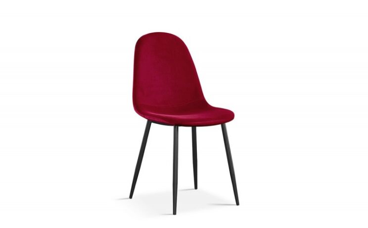 Chaise en velours "Boy" - Image 2