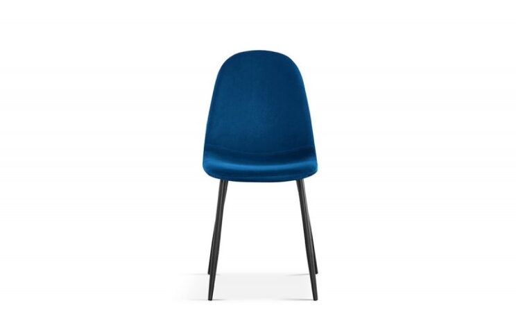 Chaise en velours "Boy" - Image 4