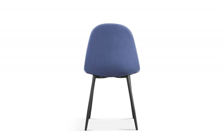 Chaise en velours "Boy" - Image 4