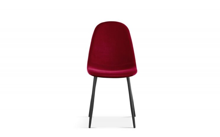 Chaise en velours "Boy" - Image 4