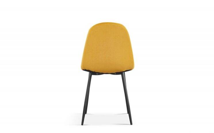 Chaise en velours "Boy" - Image 4