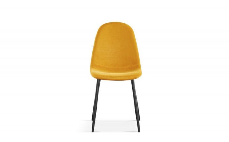 Chaise en velours "Boy" - Image 3