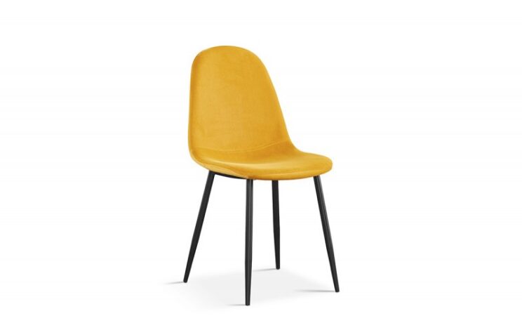Chaise en velours "Boy" - Image 2