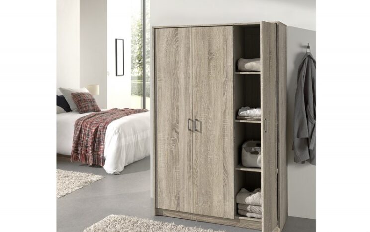 Garde-robe 3 portes "Ray"