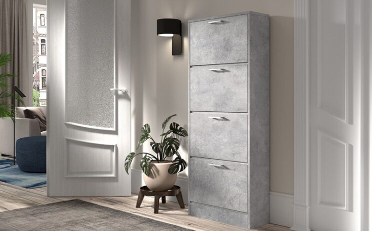 Armoire à chaussures 4 tiroirs "Carini"